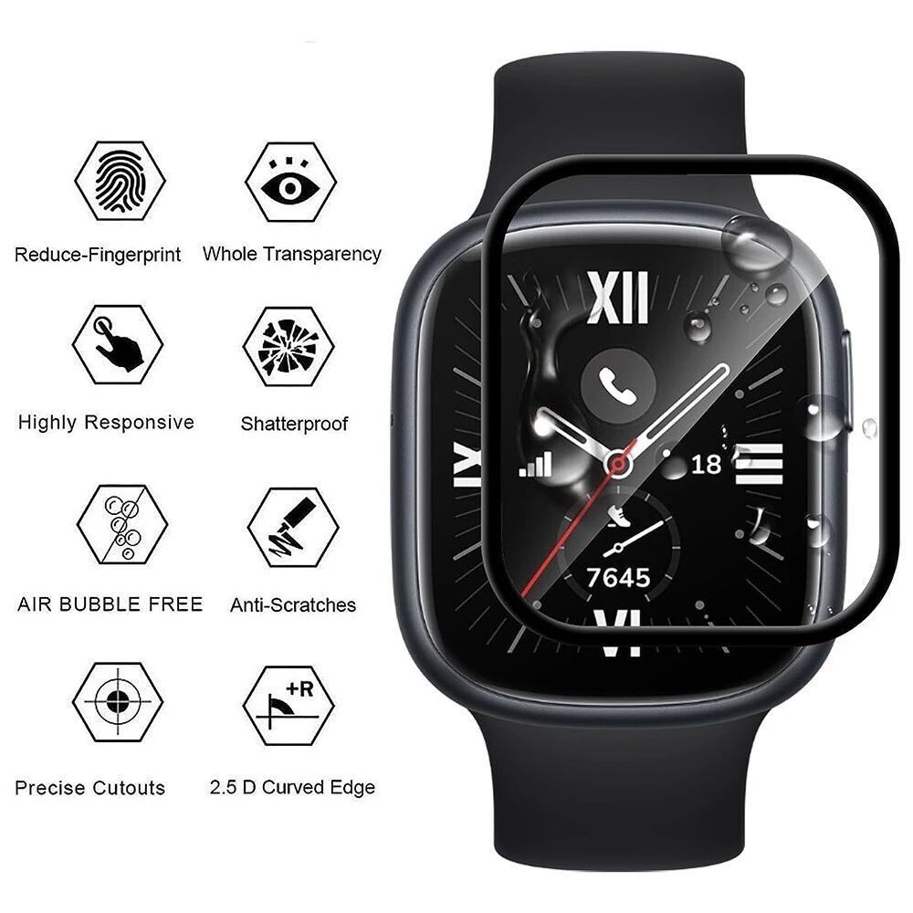 1-5PCS TPU Soft Film for Honor - Watch Case Bumper ulasan dan harga