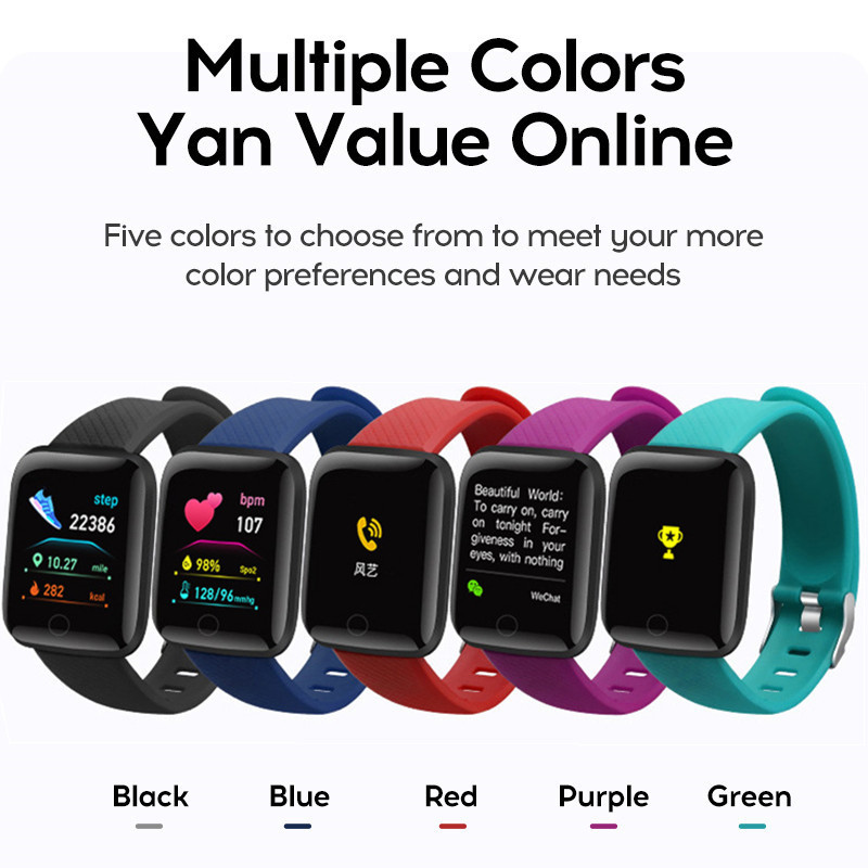 116plus Smart Watch Men Women  - Smartwatch Instagram ulasan dan harga
