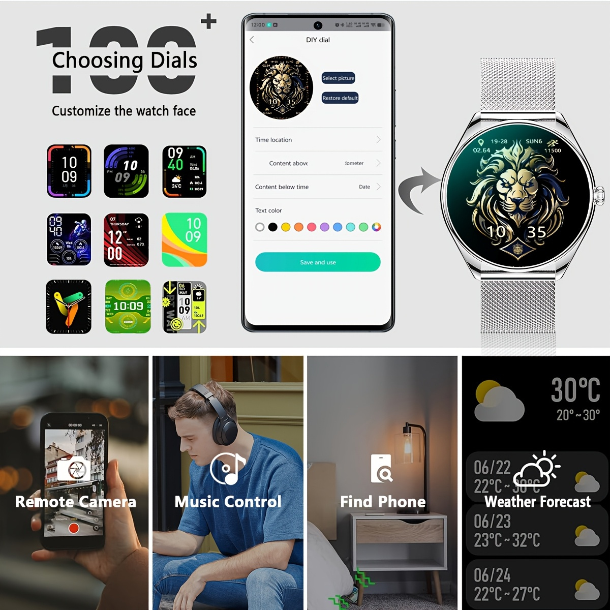 2026 New Ultra Thin Smart Watc - Smartwatch Face ulasan dan harga