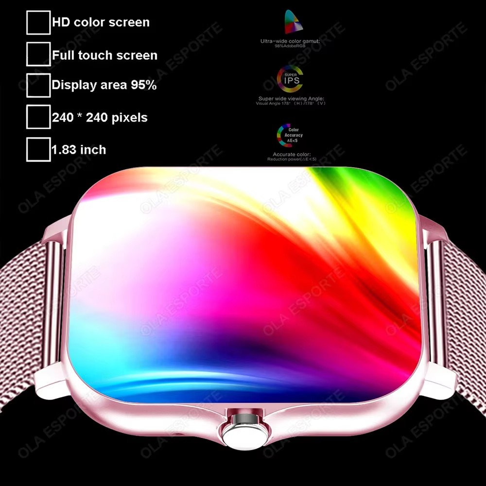 1.83'' Waterproof Smart Watch  - Smartwatch Instagram ulasan dan harga