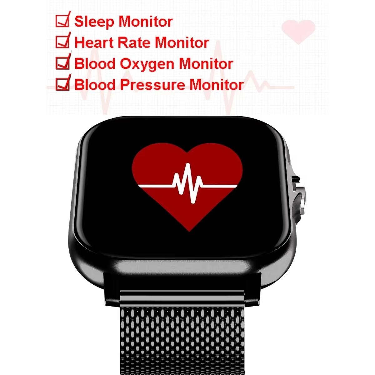 1.83'' Waterproof Smart Watch  - Smartwatch Instagram ulasan dan harga