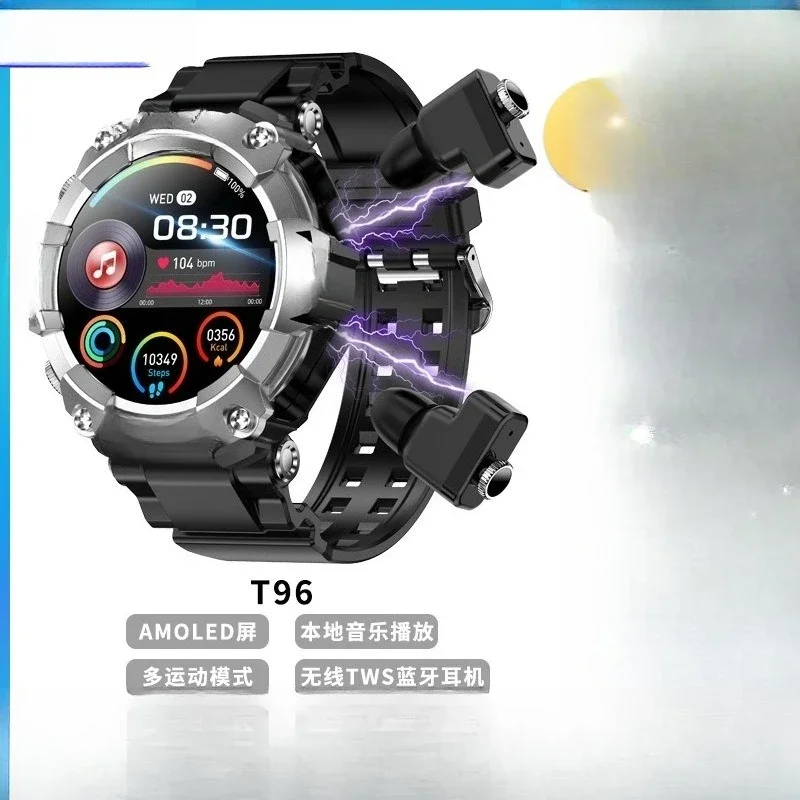 Popular T96 health monitoring, - Smartwatch Headset ulasan dan harga