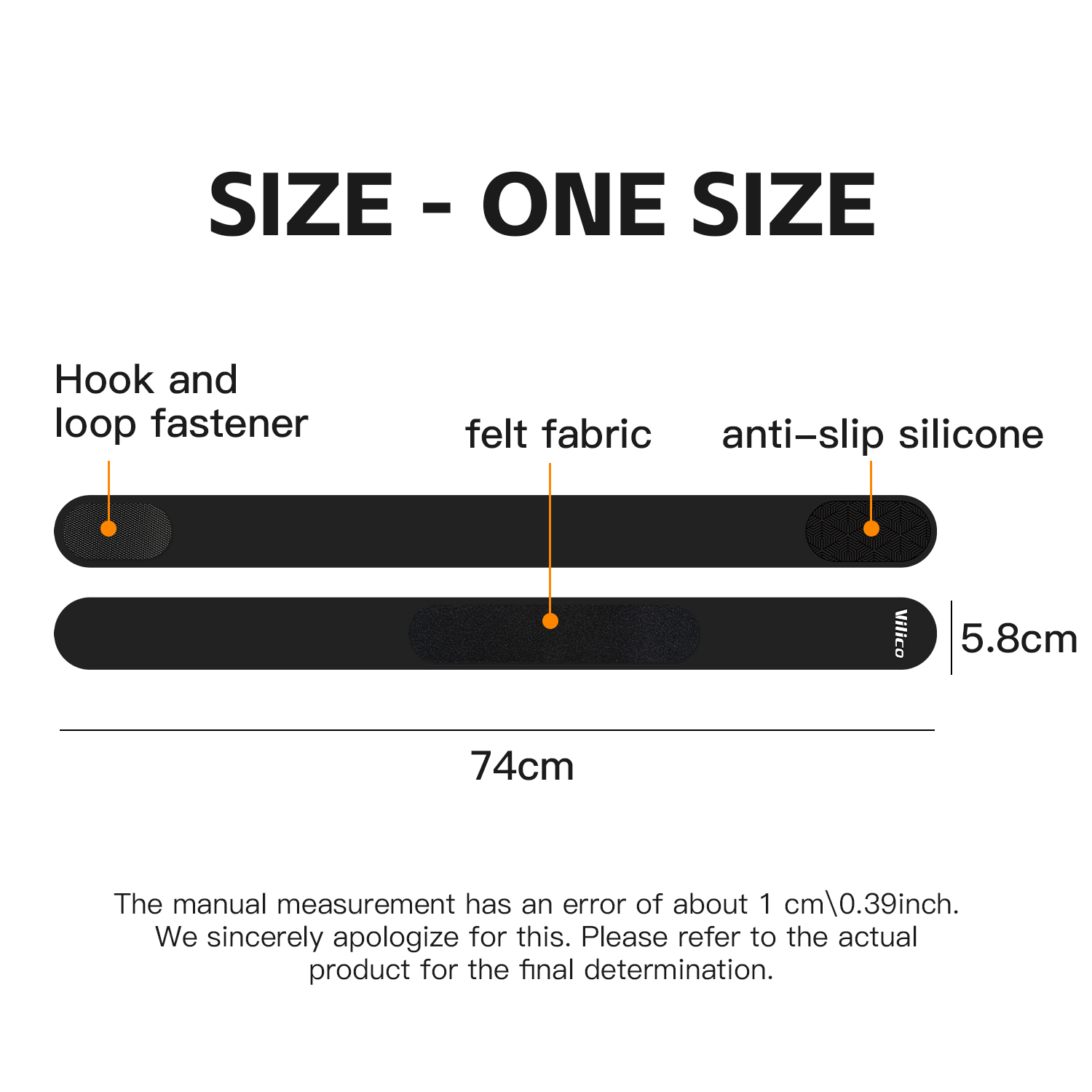 1PC Vilico Patellar Tendon Sup - Rugged Sport Strap ulasan dan harga