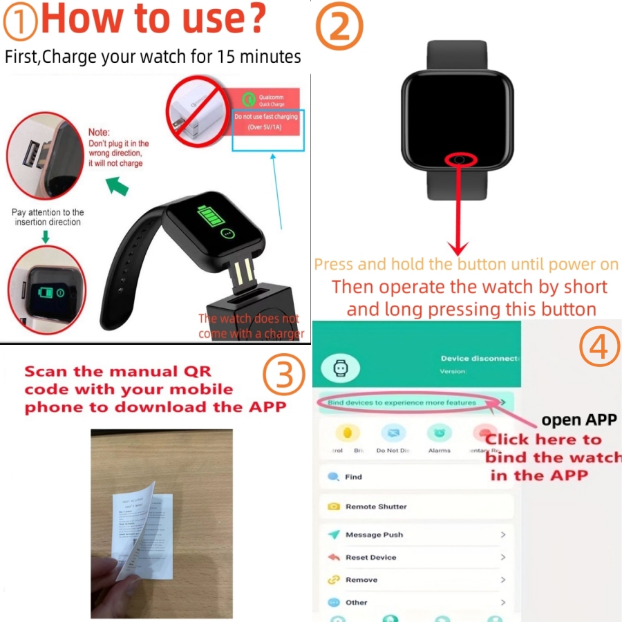 Multifunctional Smart Watch Me - Smartwatch Instagram ulasan dan harga