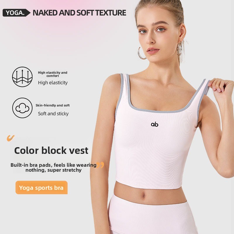 Women Summer Ribbed Yoga Tank  - Rugged Sport Strap ulasan dan harga