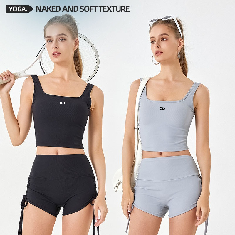 Women Summer Ribbed Yoga Tank  - Rugged Sport Strap ulasan dan harga
