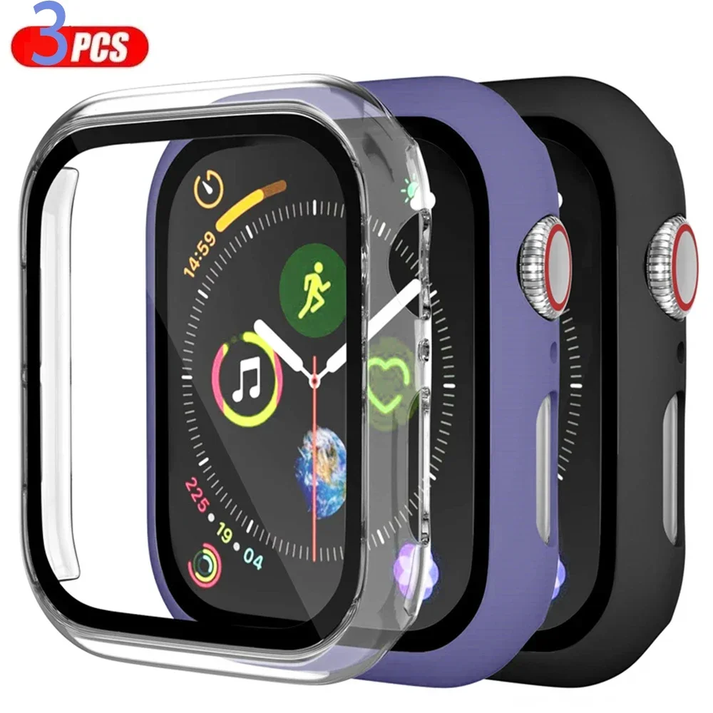 3pack Glass+cover For Apple Wa - Smartwatch Band Accessories ulasan dan harga
