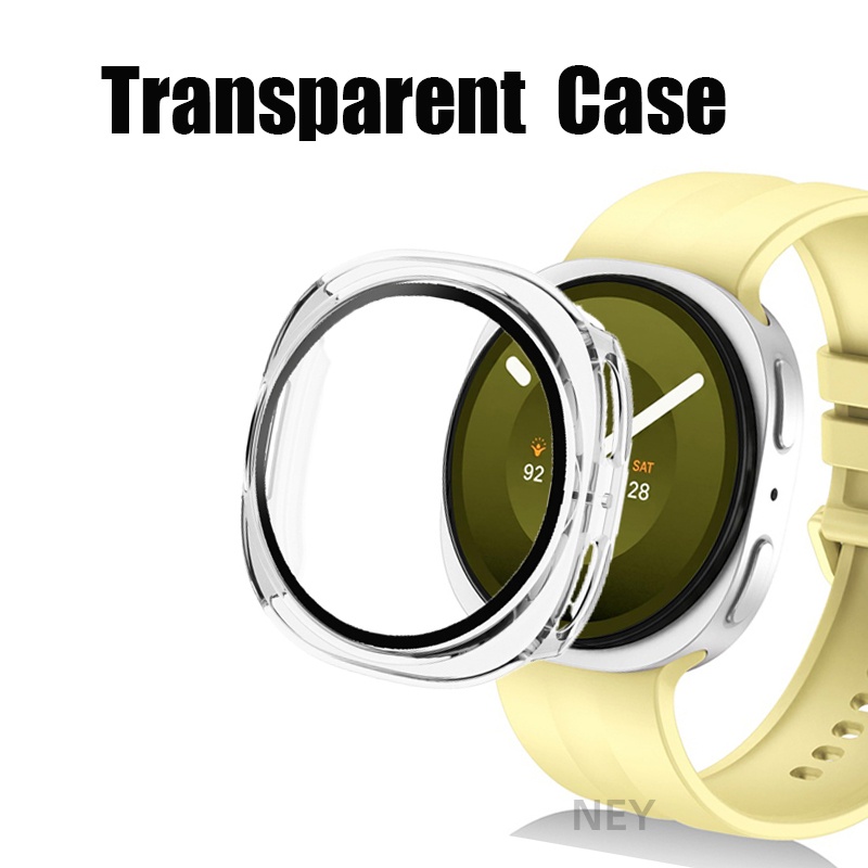 Tempered Glass+Case for Samsun - Smartwatch Band Accessories ulasan dan harga