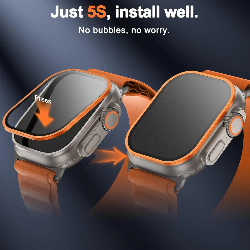 Tempered Glass for Apple Watch - Apple Smartwatch Accessories ulasan dan harga